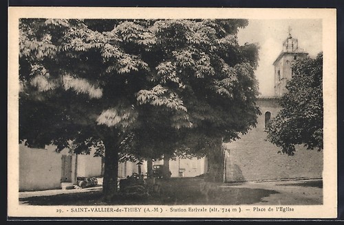 Cpa saint vallier thiey - cpa, saint-vallier-de-thiey