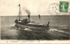 Le Tréport (76) Sortie du