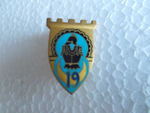 Insigne génie régiment - insigne, génie:19°régiment