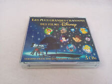 COFFRET 3 CD LES PLUS GRANDES CHANSONS DE FILMS DISNEY 60 TITRES 2005