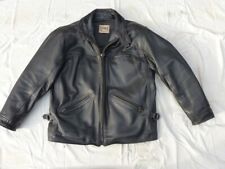 VESTE DE MOTO EN CUIR EPAIS