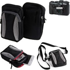 Pour Nikon Coolpix P7100 sac ceinture Étui Holster bag pouch sleeve couvercle