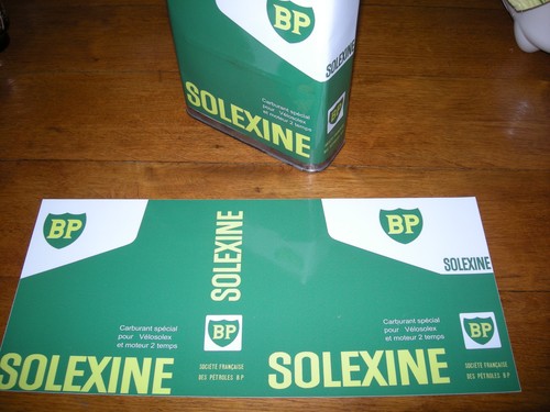 Solex autocollant pour - , bidon