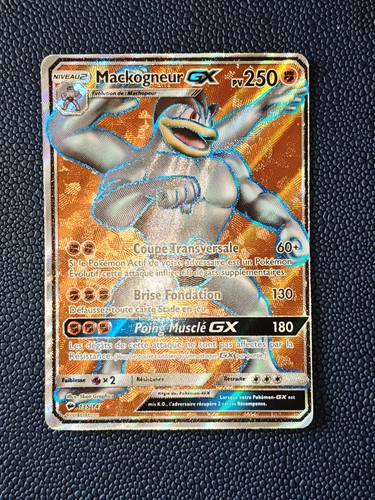 Carte pokémon mackogneur - pokémon, gx