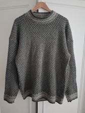 Dale of Norway Style Shetland Wool Sweater – 100% Shetland Ull – Nordic Knit