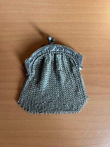 Bourse ancienne maille - ancienne, en