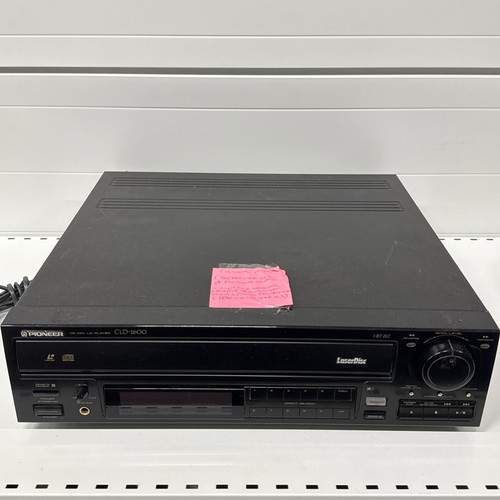 Laserdisc pioneer cld 1600 - pioneer, cld-1600