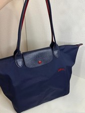 Longchamp Le Pliage Navy Large