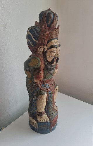 Statue bois massif - massif,