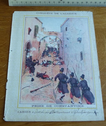 Ancien protège cahier - ancien, protège-cahier