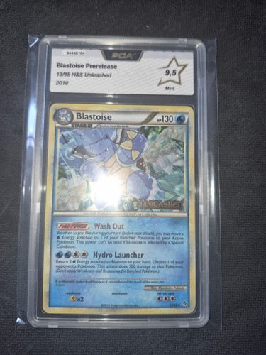 Carte pokémon blastoise - pokémon, 13/95