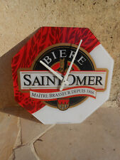Horloge publicitaire Biere Saint Omer