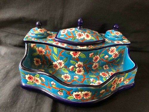 Encrier longwy antique - encrier,