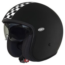 Casque Helmet Jet Vintage Evo