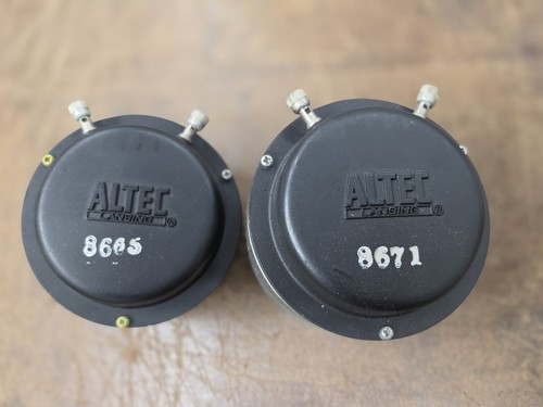 Altec 806a compression drivers - altec,