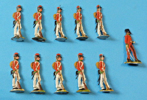 Plats étain zinnfiguren - d'étain,