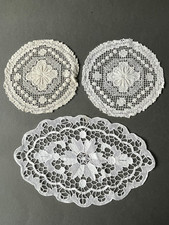 DENTELLES ANCIENNES LOT de 6