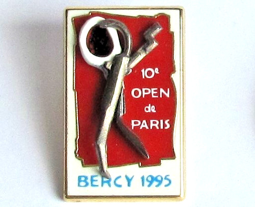 Pin 10e open paris - de,