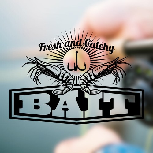 Autocollant mural fresh bait - autocollant,