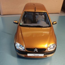 1/18 saxo vts citroen doré toujours en boite neuf serie limité:1328/3000 avec ca