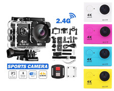 Wifi Caméra Action 4K Cam Sport Ultra HD Photo Image Vidéo Camescope Étanche FR
