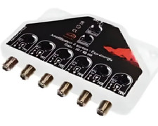 AMPLIFICATEUR REPARTITIEUR TV TNT UHF REGLABLE HD ELAP 1 ENTREE - 6 SORTIES 40db