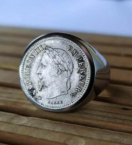 Bague chevalière véritable - bague,