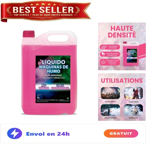 Liquide pour machine fumée - liquide,