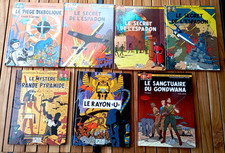 lot 7 bd BLAKE ET MORTIMER en tbe sanctuaire du Gondwana, rayon U, piège diaboli