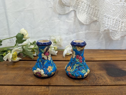 Paire petits vases en - de,