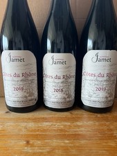 3 bout. Domaine JAMET Corinne, Jean-Paul et Loïc 2018 et 2019 - Côtes du Rhône