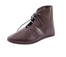 Bottes médiévales en cuir
