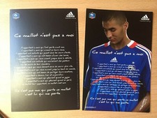 CARTE PUBLICITAIRE ADIDAS