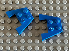 2 x Aile LEGO blue Wing ref