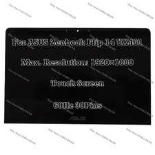 ASUS Zenbook Flip 14 UX461FA-DH51T 14"FHD Écran Tactile LCD Assemblage Remplacer