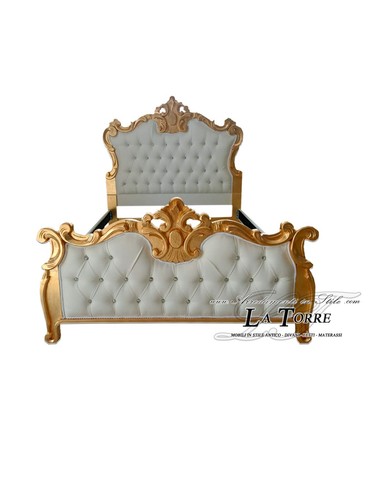 Lit une place - demie, baroque