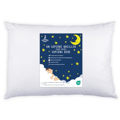 Oreiller enfant 40x60 en - oreiller, cm