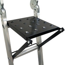 Support d'échelle pliable plate-forme antidérapante chantier bricolage projets