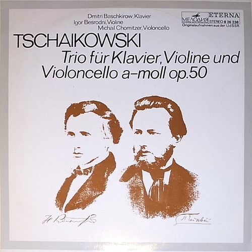 Tchaikovsky trio pour piano - trio,