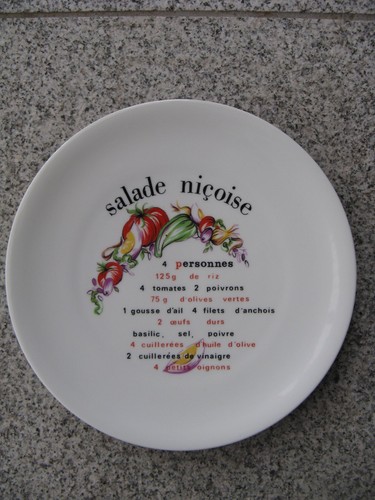Assiette recette salade - recette,