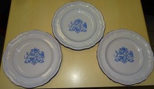 emile gallé, suite de 3 plats