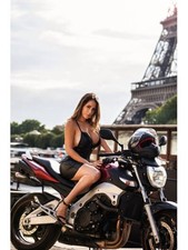 Robe cocktail noire simili