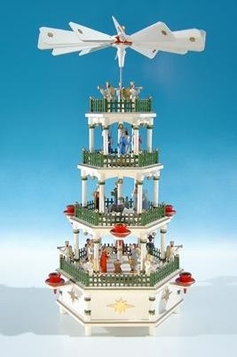 Pyramide noël naissance du - noël,