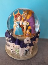 COLLECTION DISNEY GRANDE BOULE A NEIGE MUSICALE SNOW GLOBE LA BELLE ET LA BETE