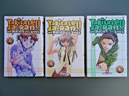 Lot mangas yakitate - mangas,