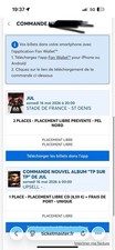 2 Places de concert JUL - Stade De France.