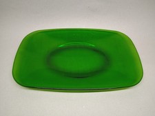 Plat de service en verre