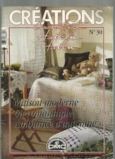 LIVRE CATALOGUE CROCHET DENTELLE DMC DECORATION ACCESSOIRES