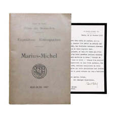 Paul Istel & Louis Barthou – Exposition Marius Michel - Exemplaire de Mme Michel