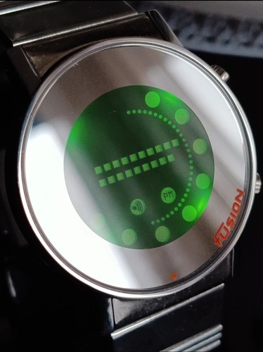 Montre fusion lcd quartz - montre,